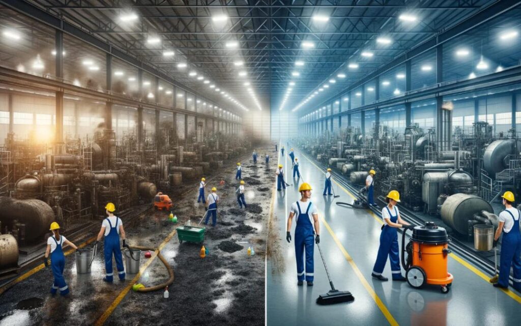 How Does Regular Industrial Cleaning Improve Workplace Safety and Efficiency?